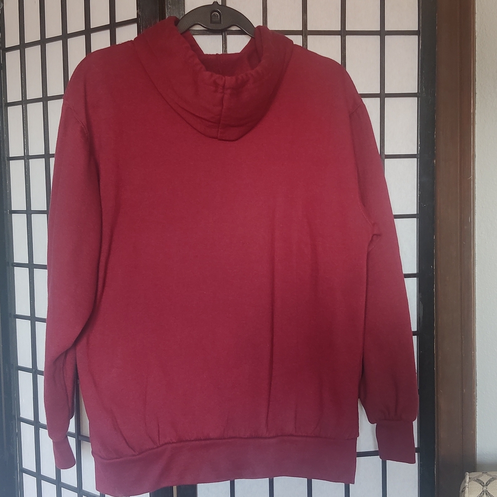 Homer Alaska Women's Burgundy Hoodie - Picture 2 of 8